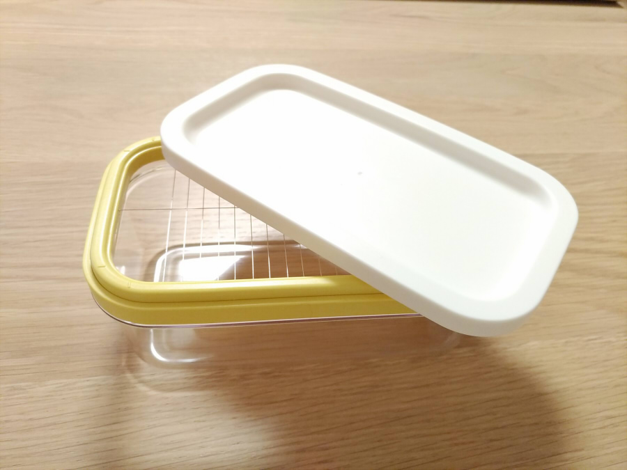 5gサイズに切ってくれる カットできちゃうバターケース で調理の時短 綺麗と質素