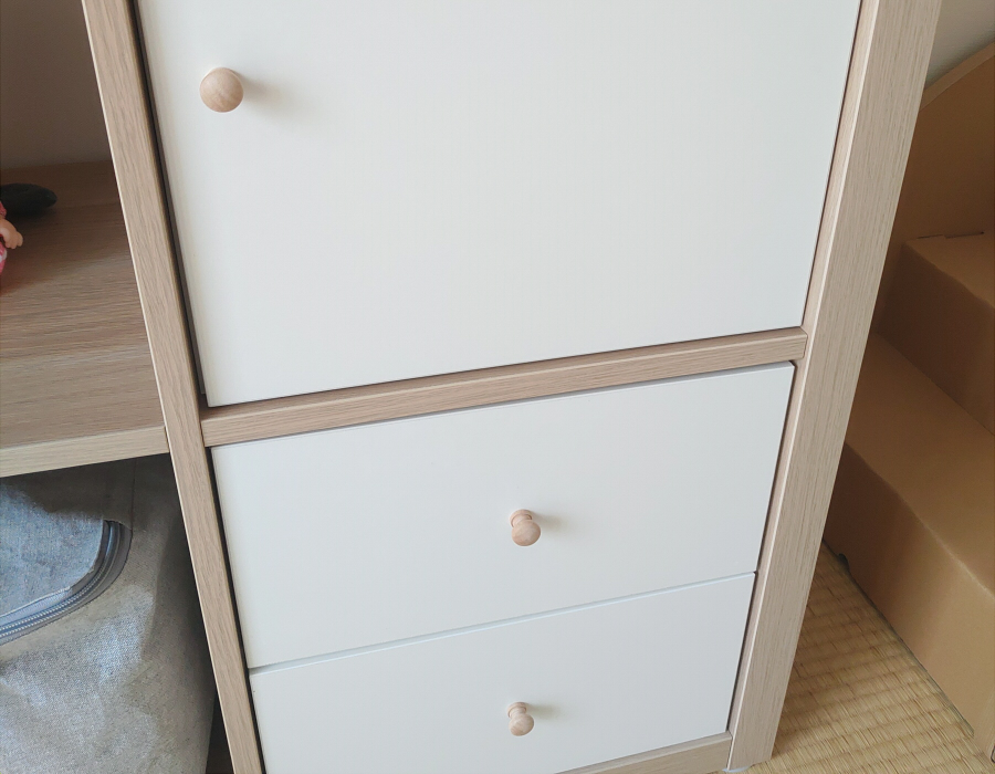 Ikeaのカラックスkallaxをおしゃれな子供収納に 綺麗と質素