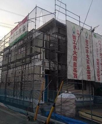 屋根仕舞い完了