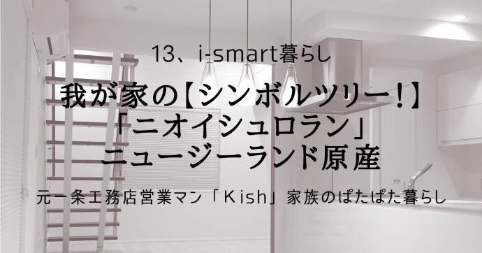 我が家の【シンボルツリー!】「ニオイシュロラン」ニュージーランド原産