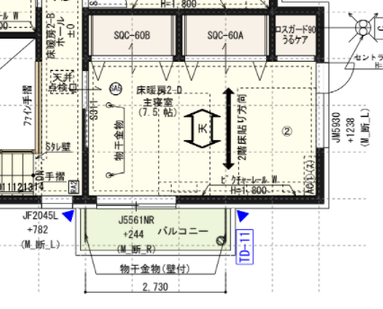 ベランダ有りVer