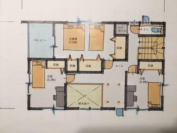 第1回2階間取り
