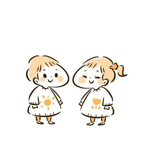 仲良し2人
