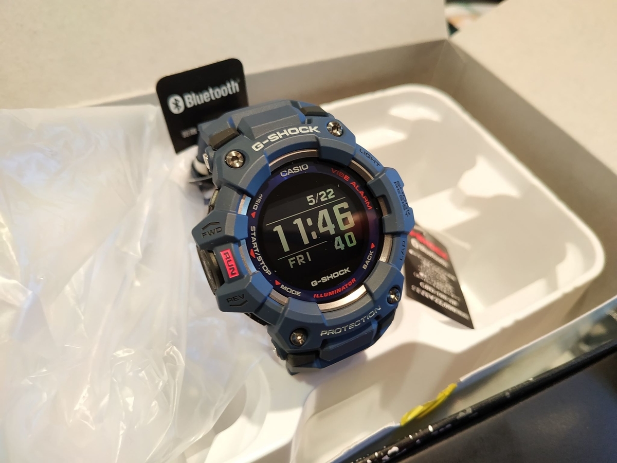 GBD-H1000-8JR(ブラック×レッド)【G-SHOCK G-SQUAD（ジー・スクワッド