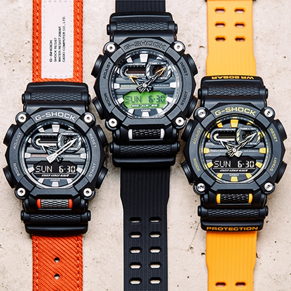GA-900C-1A4JF(オレンジ)【G-SHOCK】タフネスウオッチG-SHOCKから 