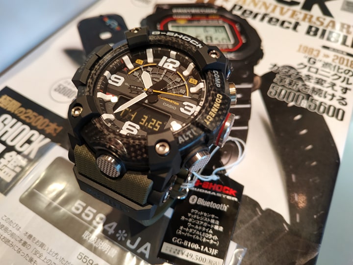 GG-B100-1A3JF(カーキ) #MUDMASTER #マッドマスター #G-SHOCK