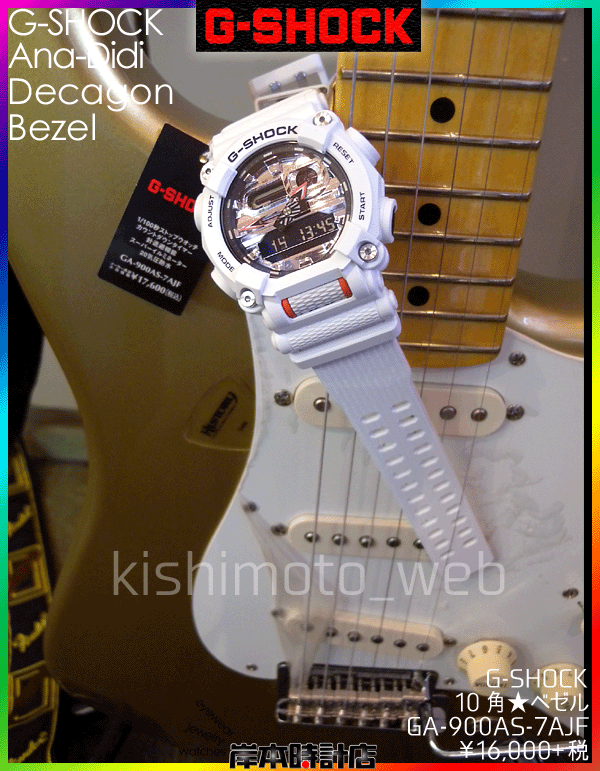 G-SHOCK GA-900AS-7AJF ホワイト アナデジ G-SHOCK Gショック ジーショック GA-900 シリーズ カシオ CASIO
