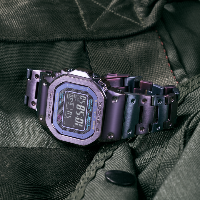 GMW-B5000PB-6JF #パープルショック #パープル #ブルーグレー #バイ