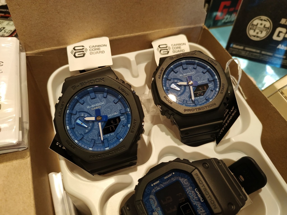 GA-2100BP-1AJF #ペイズリー柄 #G-SHOCK #Gショック #ジーショック