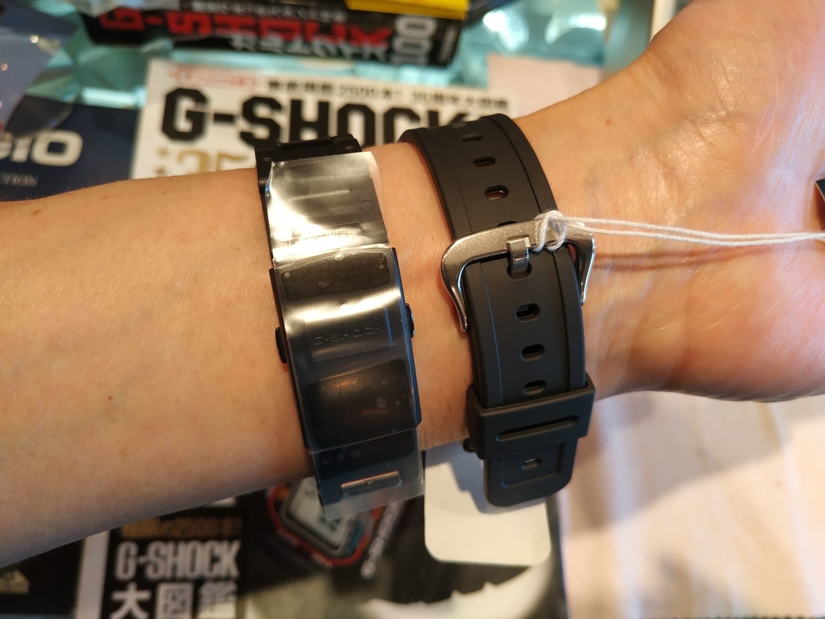 GW-B5600HR-1JF #簡単脱着ワンタッチ #Gはやっぱり四角でしょ 