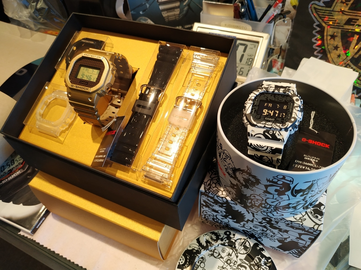 DW-5600GU-7JR #希少 #キャラクターショ～ック #在庫あり動画あり #G 