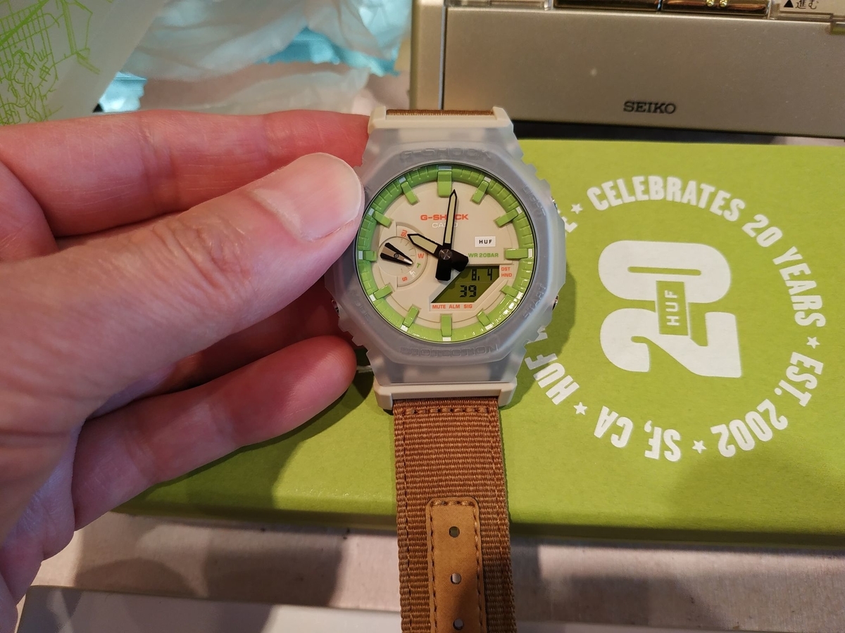 GA-2100HUF-5AJR #HUF #ハフ #コラボレーションモデル #G-SHOCK