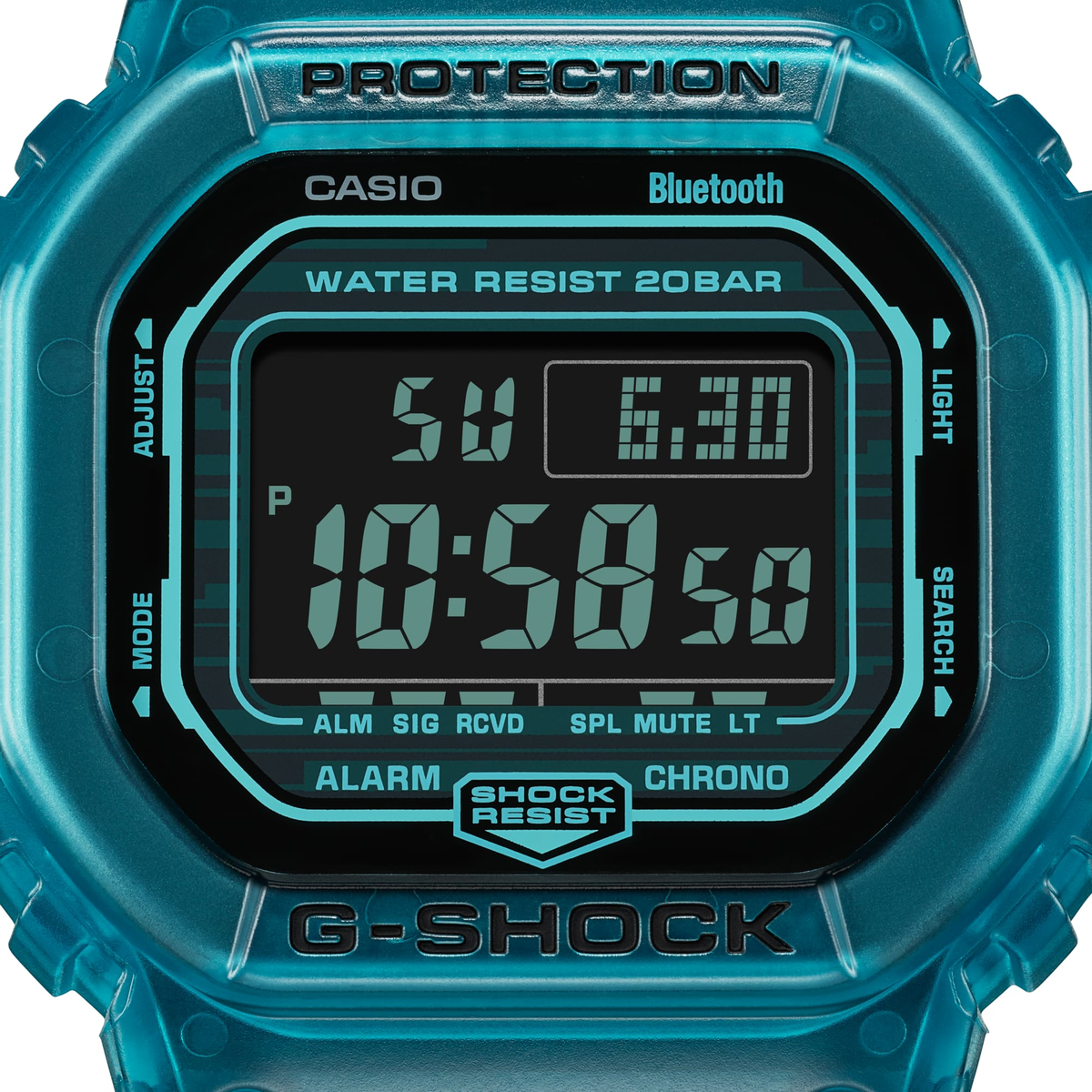 DW-B5600G-2JF #ブルースケルトン #グラデーション #スマートフォン