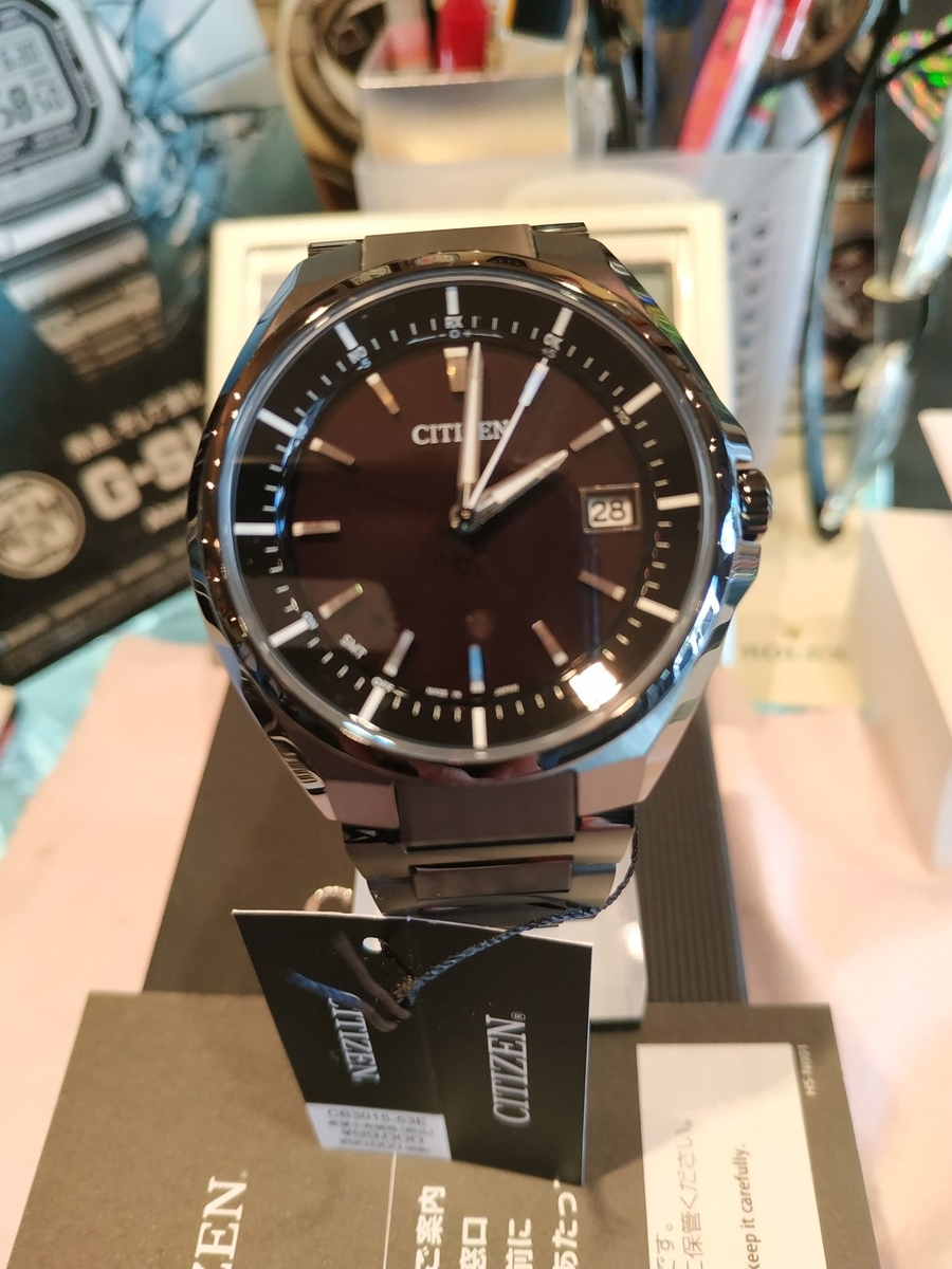 CB3015-53E #ブラックチタン #ATTESA #アテッサ #Eco-Drive