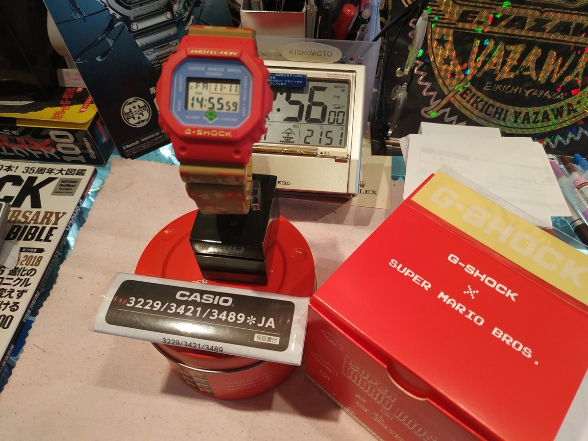 セール！G-SHOCK 3229/3421/3489 黒赤 （楽天市場】CASIO カシオ