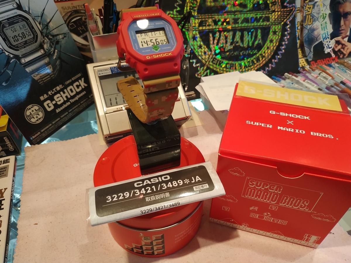 DW-5600SMB-4JR #スーパーマリオブラザーズ #G-SHOCK #SUPER MARIO