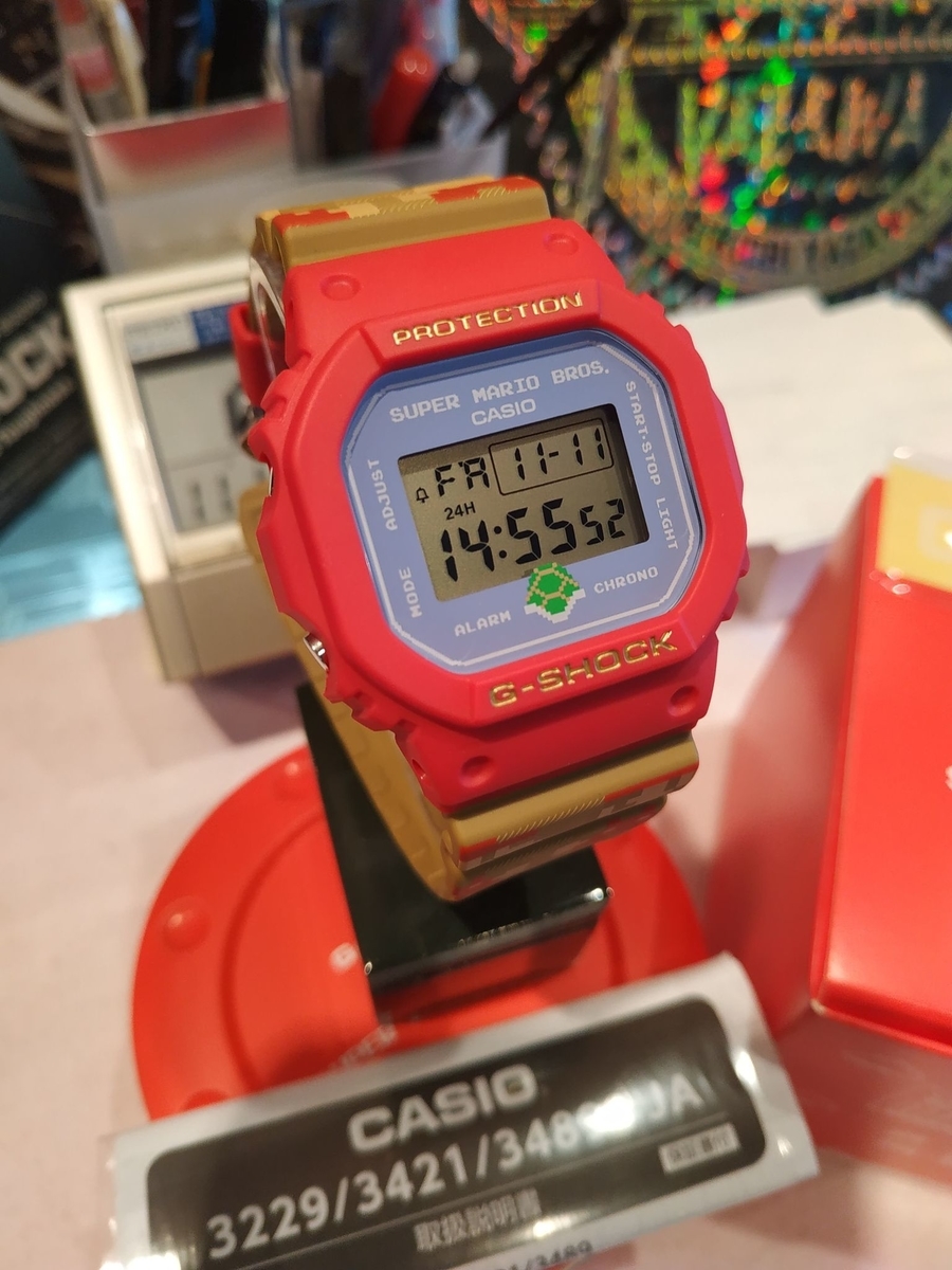 DW-5600SMB-4JR #スーパーマリオブラザーズ #G-SHOCK #SUPER MARIO