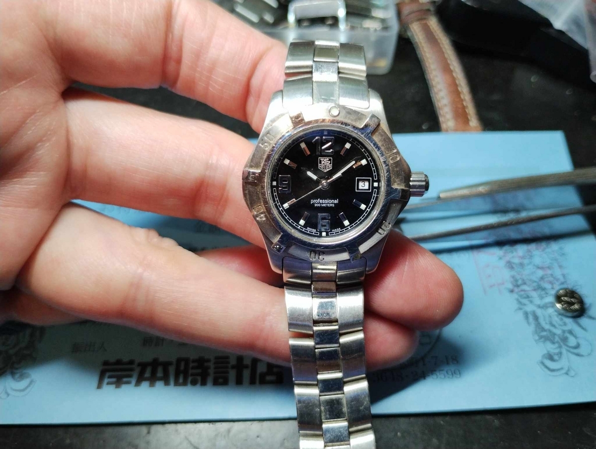 TAG Heuer】 #タグホイヤー #電池交換 #プロフェッショナル200 #WN1310 