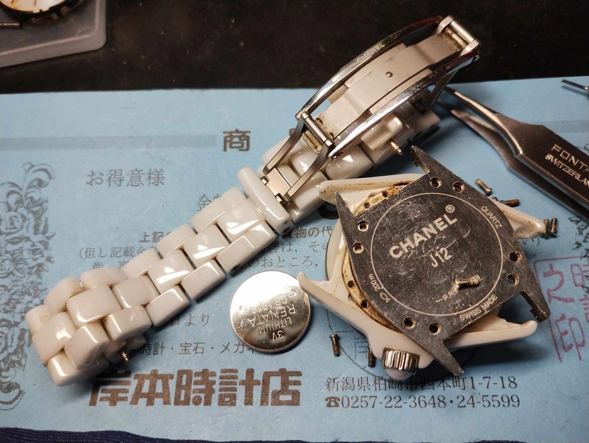 CHANEL ／ シャネル ／ J12 ／ レディース 】#シャネル #電池