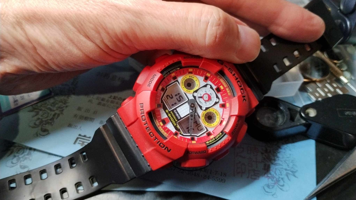 GA-100DA-4AJR #G-SHOCK #Gショック #達磨 #だるま #ダルマ