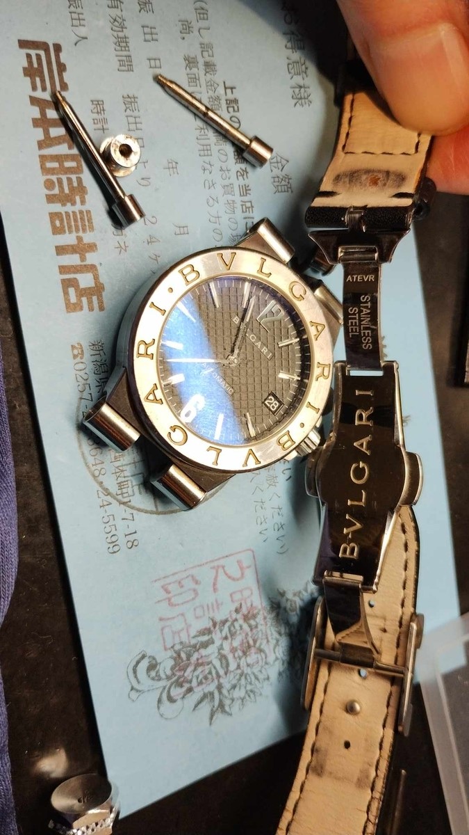 BVLGARI Diagono Automatic 自動巻き時計 一発勝負!! #BVLGARI #ブルガリ #ディアゴノ #新潟県 #柏崎市 #西本町