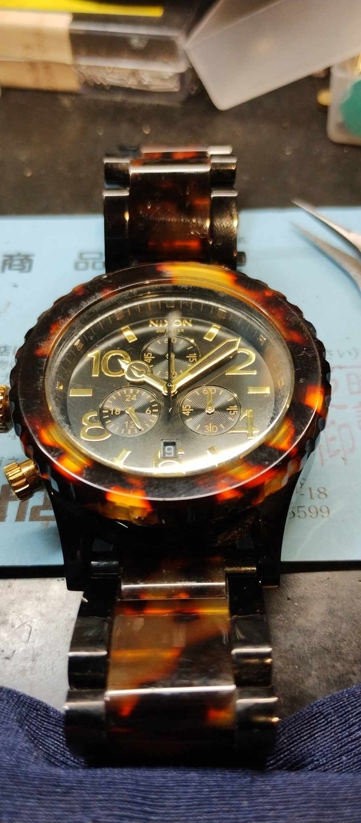 NIXON べっこう NIXON べっこう ユニセックス 腕時計 NIXON ニクソン