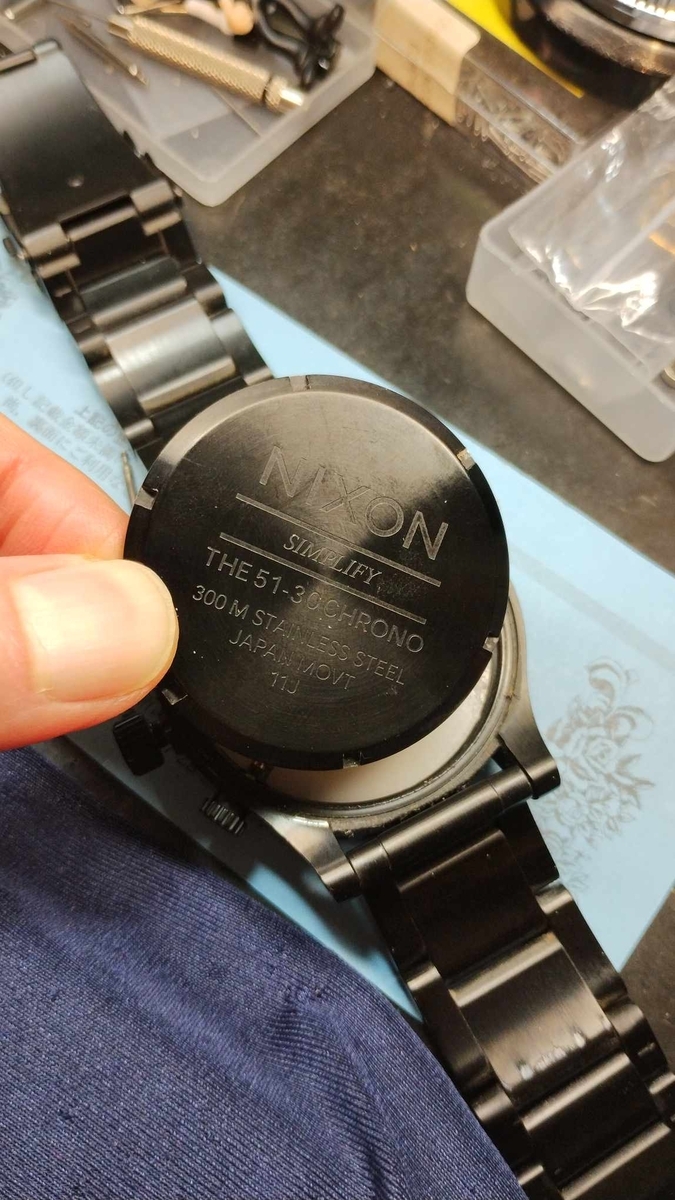 NIXON #ニクソン #時計 #電池交換 #新潟県 #柏崎市 #岸本時計店 #THE