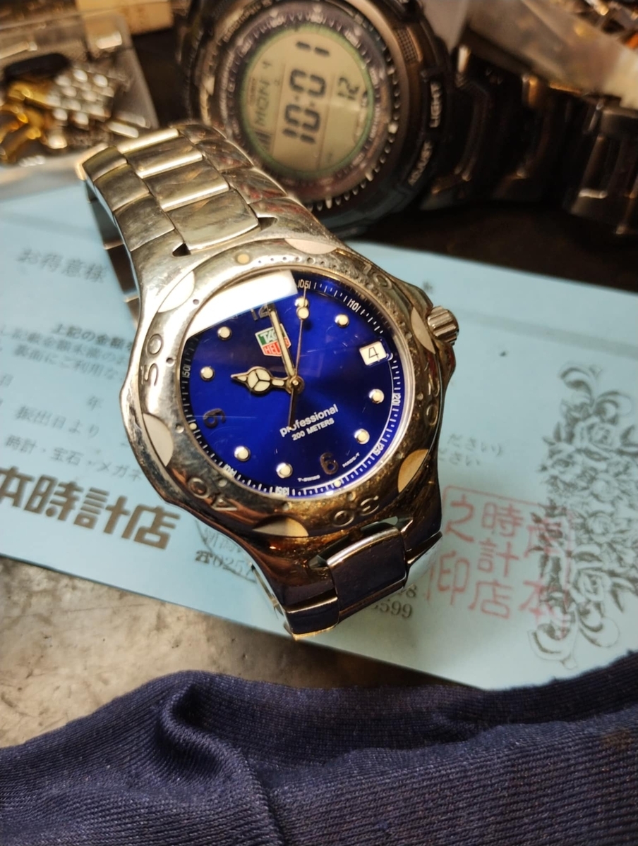 WL1116 #タグホイヤー #キリウム #kirium #ブルー #時計 #TAG Heuer