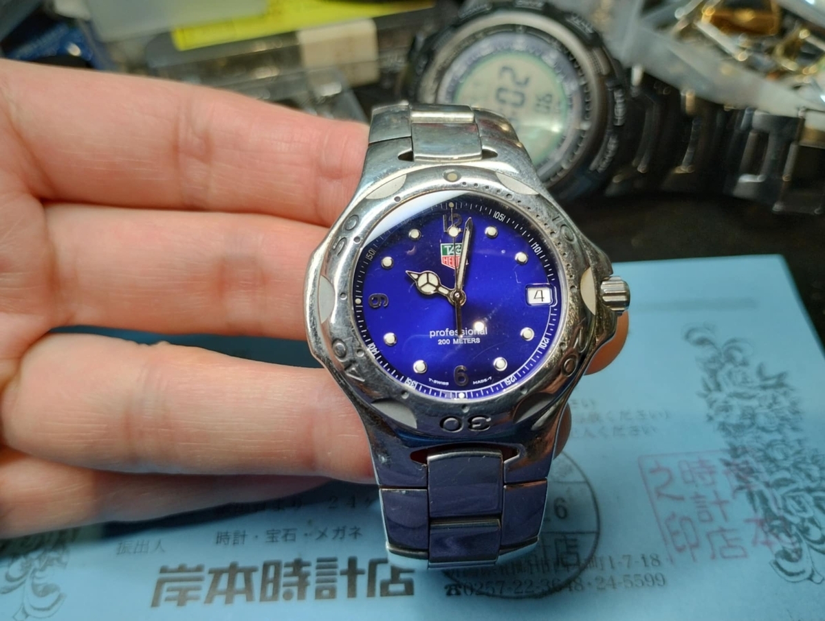 WL1116 #タグホイヤー #キリウム #kirium #ブルー #時計 #TAG Heuer