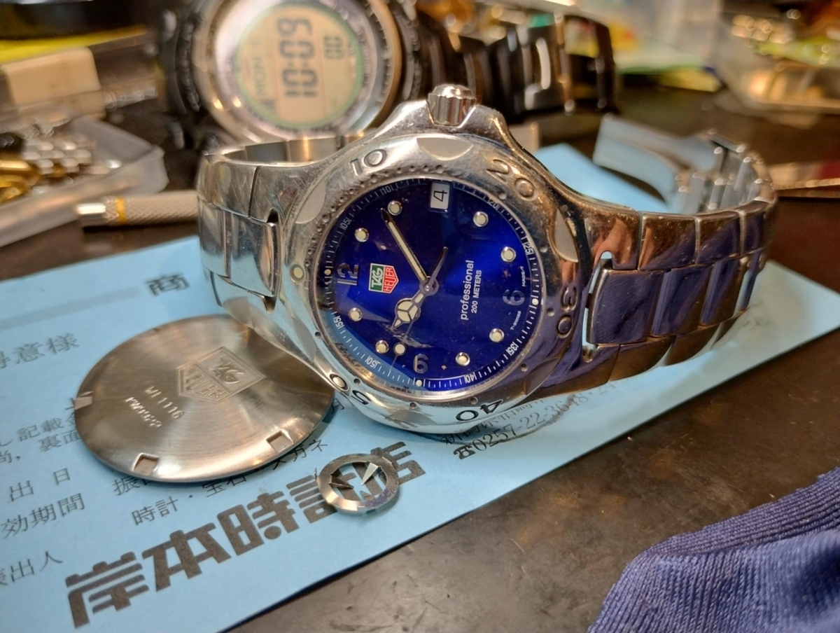 WL1116 #タグホイヤー #キリウム #kirium #ブルー #時計 #TAG Heuer