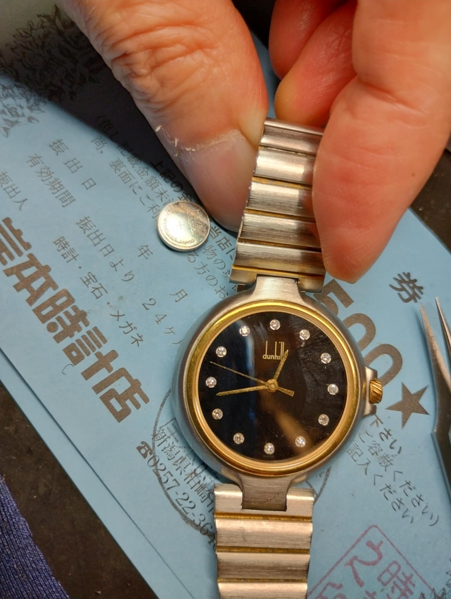 dunhill #ダンヒル #LQ #ミレニアム #12ポイントダイヤ #ブラック文字