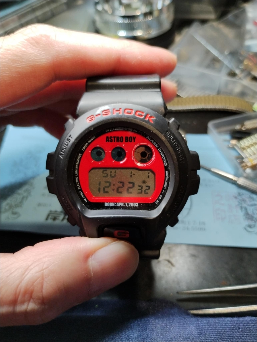 DW-6900FS /1289 #手塚治虫生誕80周年記念 #鉄腕アトム #Gショック