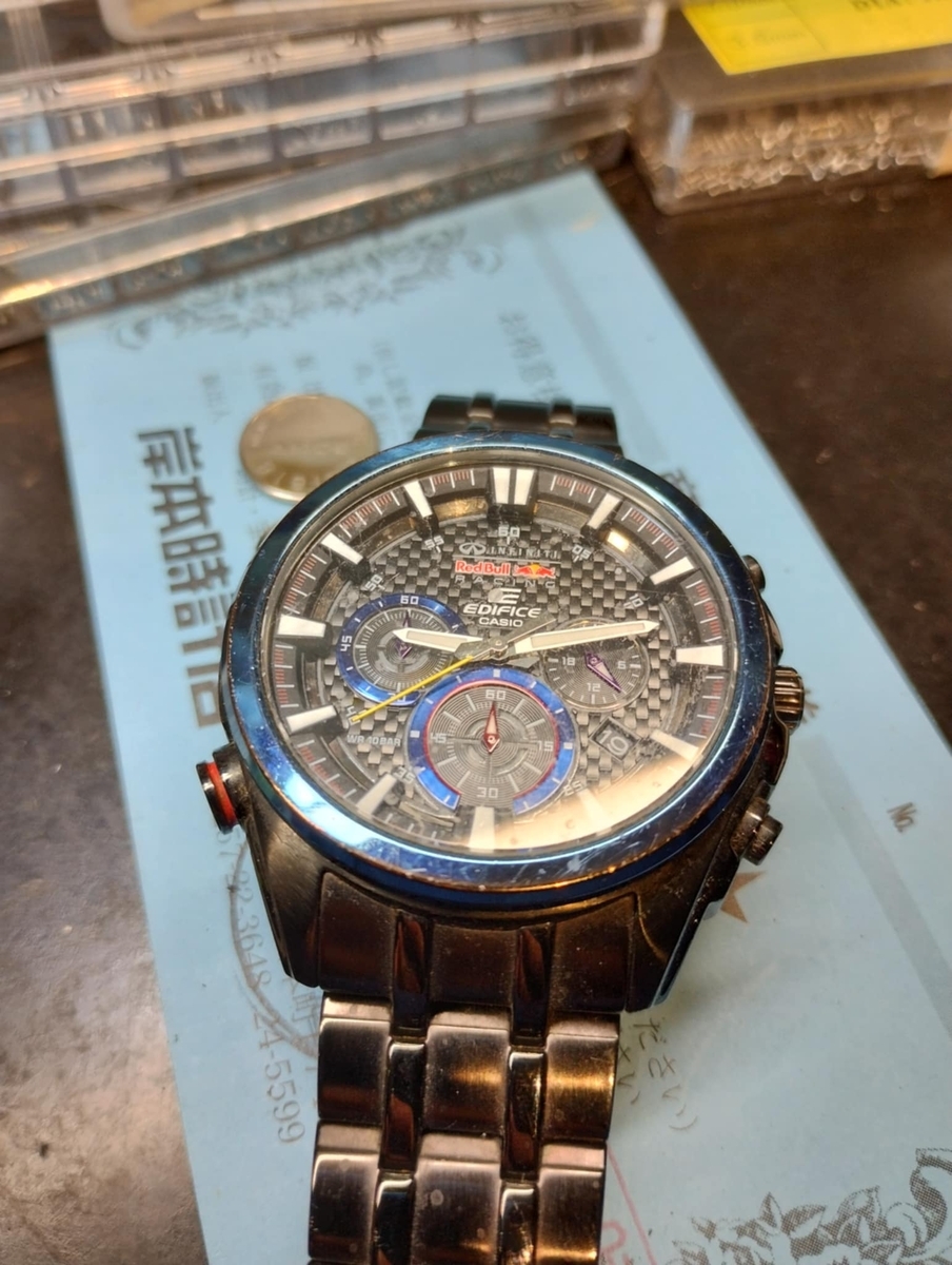 EFR-537RBK-1AJR #エディフィス #EDIFICE #時計 #電池2個使用(1616