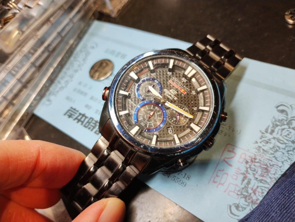 EFR-537RBK-1AJR #エディフィス #EDIFICE #時計 #電池2個使用(1616 