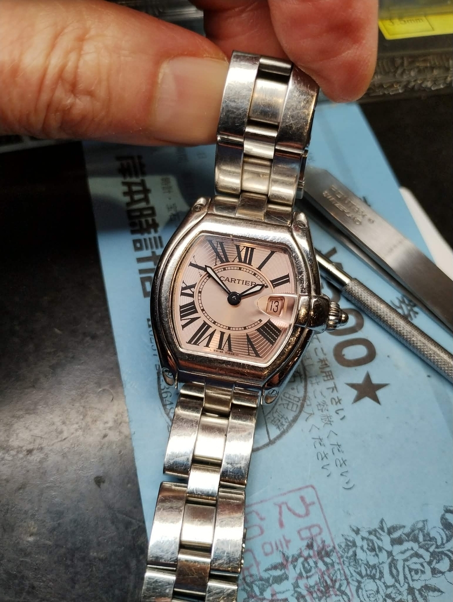 CARTIER #カルティエ #ロードスターSM #2675 #時計 #電池交換 #新潟県