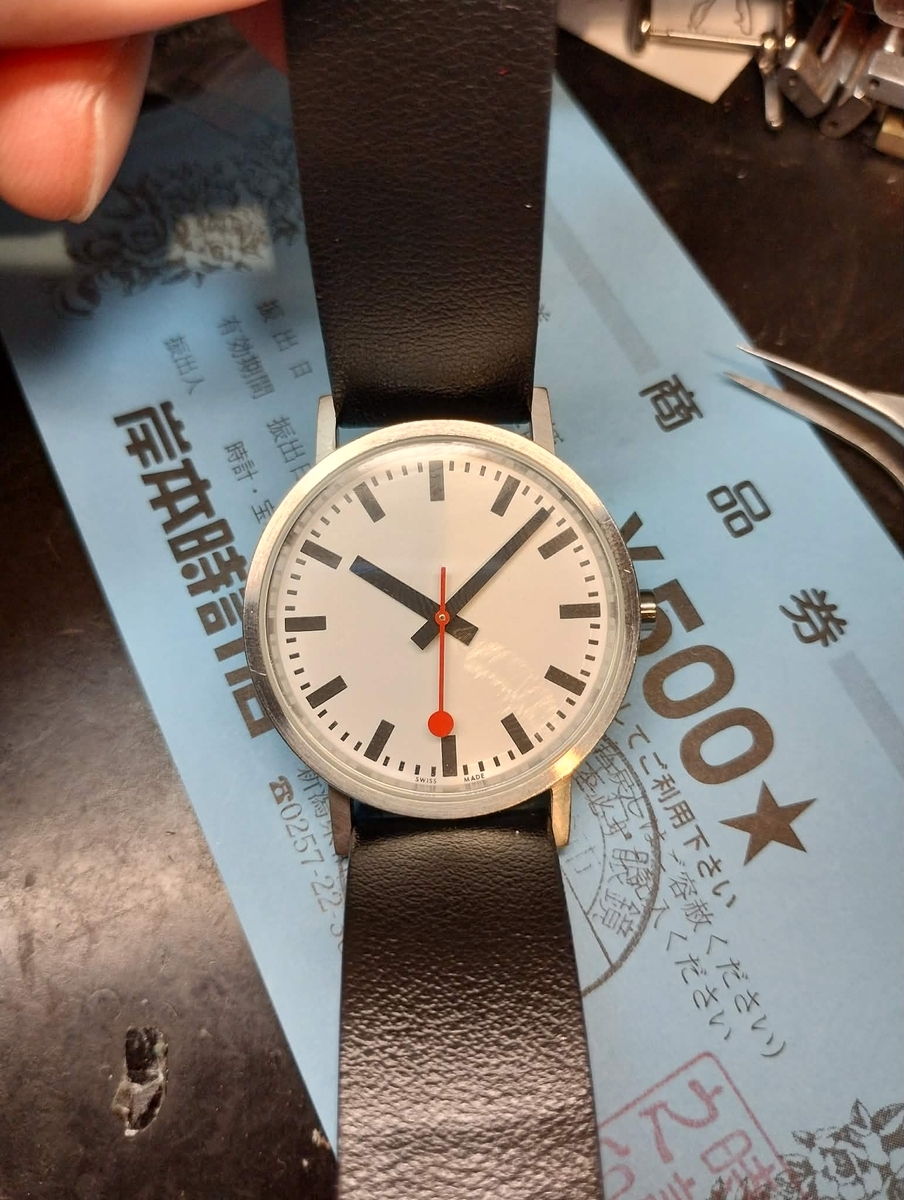 A660.30314.16OMV #ロゴなし #モンディーン #MONDAINE 『問題ねー(笑