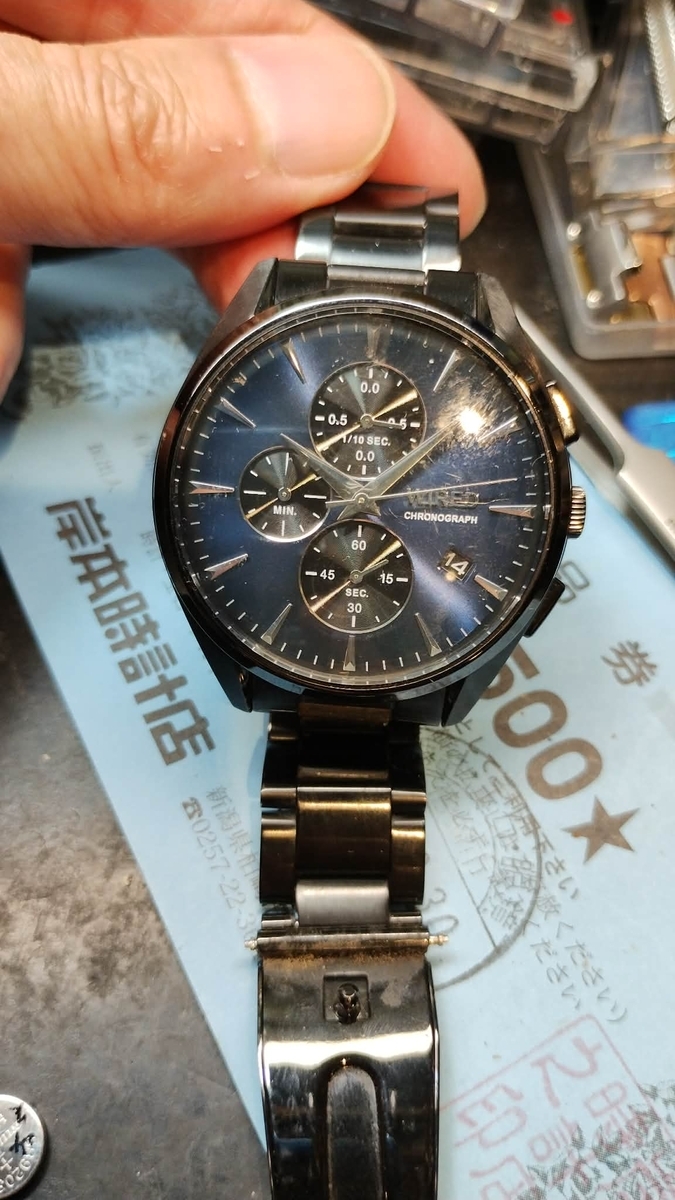 AGAT440 #ワイアード #WIRED #TOKYO SORA #クロノグラフ #VD57-KBH0