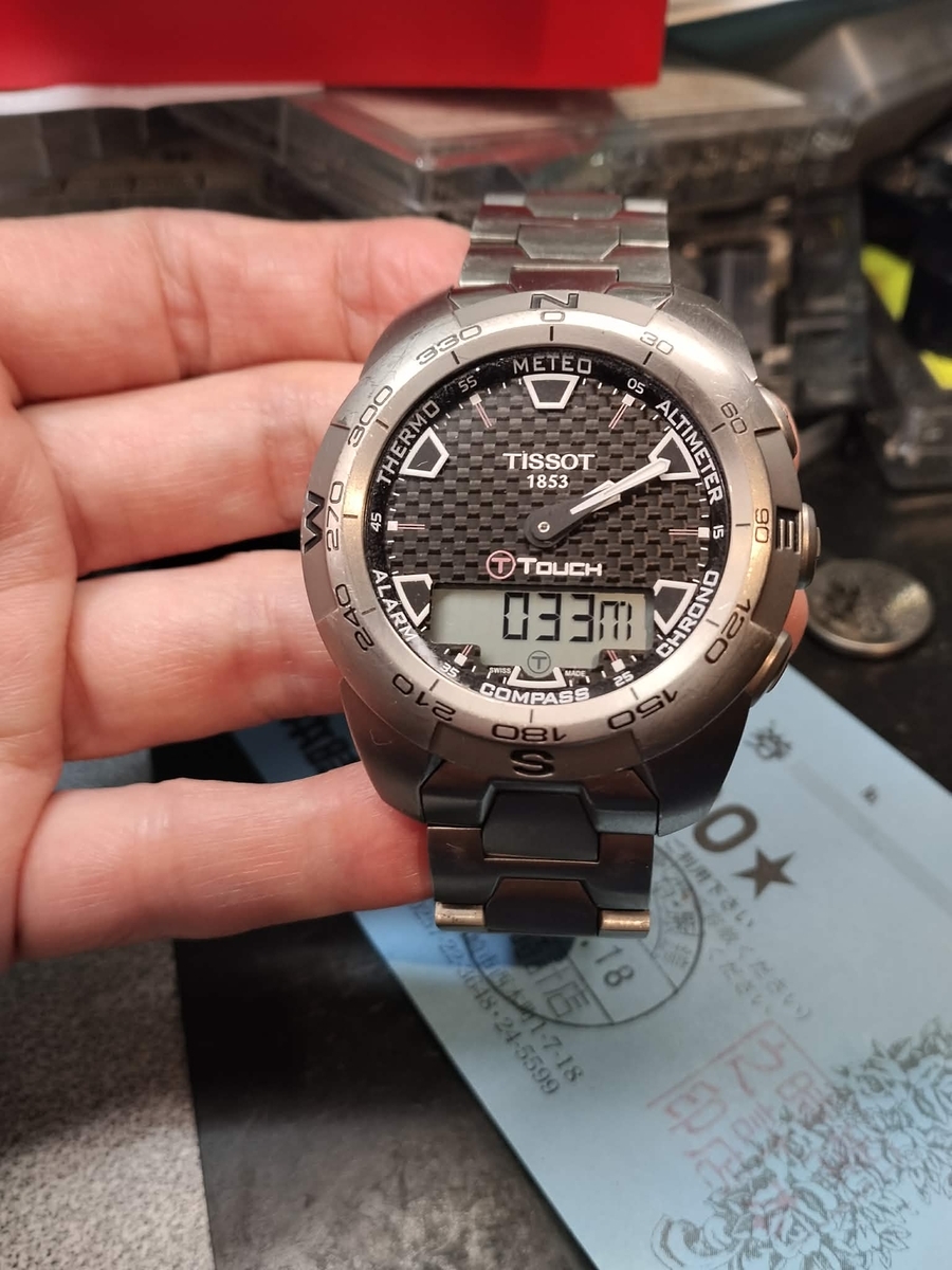 T013.420.44.201.00 #ティソ #TISSOT #ティータッチツー #T-TOUCHⅡ