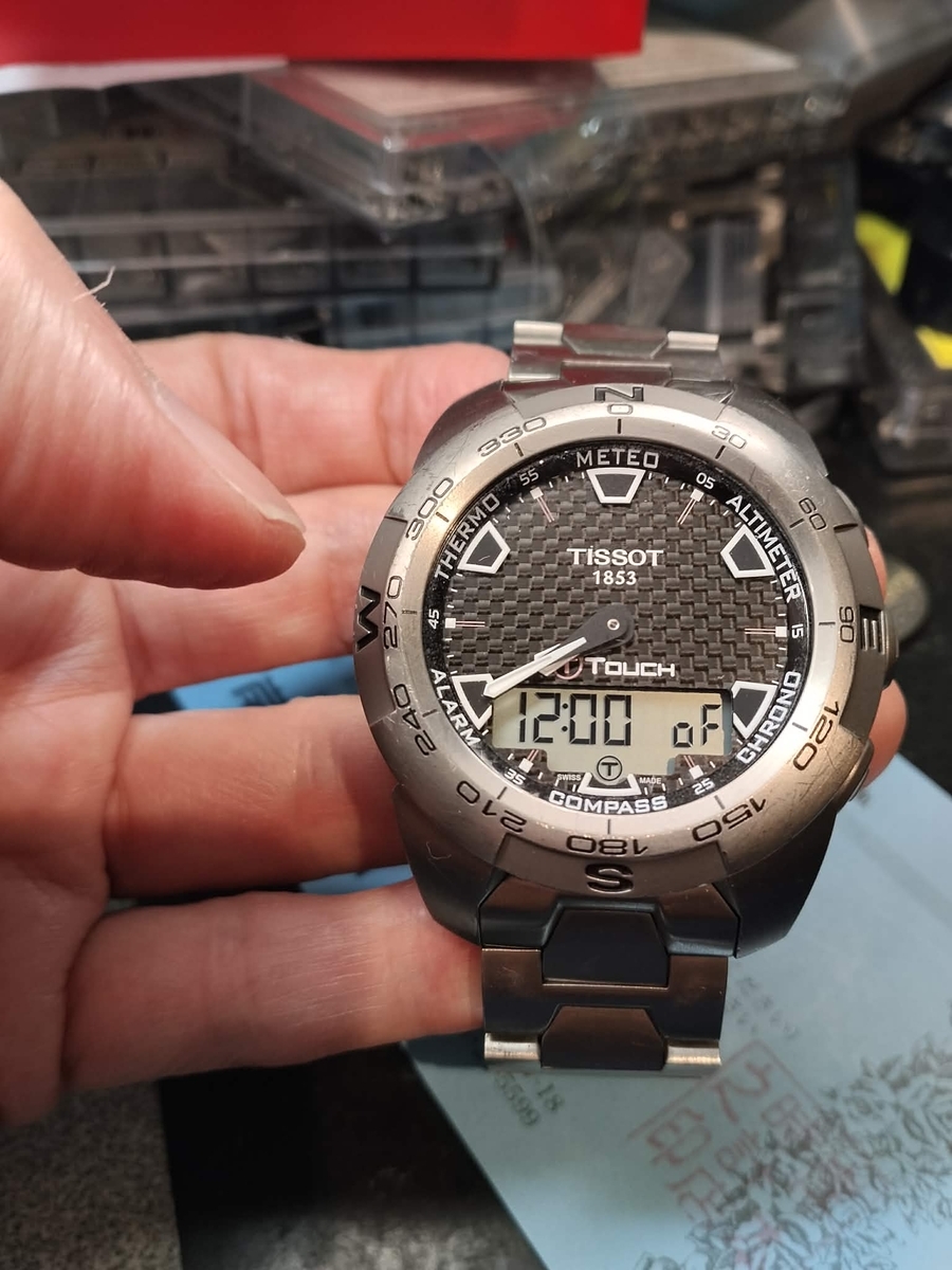 T013.420.44.201.00 #ティソ #TISSOT #ティータッチツー #T-TOUCHⅡ