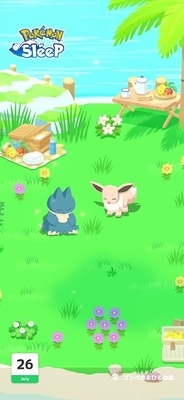 寝顔収集【ポケモンスリープ プレイ日記93】どっしり寝