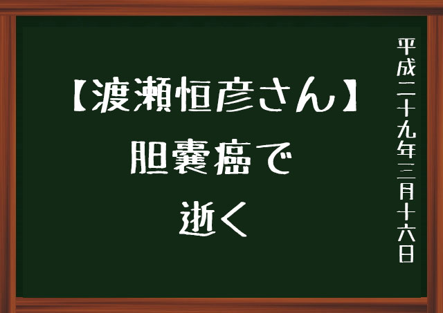 渡瀬恒彦