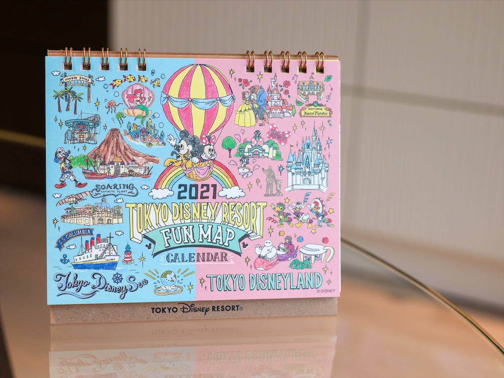 今年もディズニーリゾートのカレンダーを購入しました♡【ディズニー