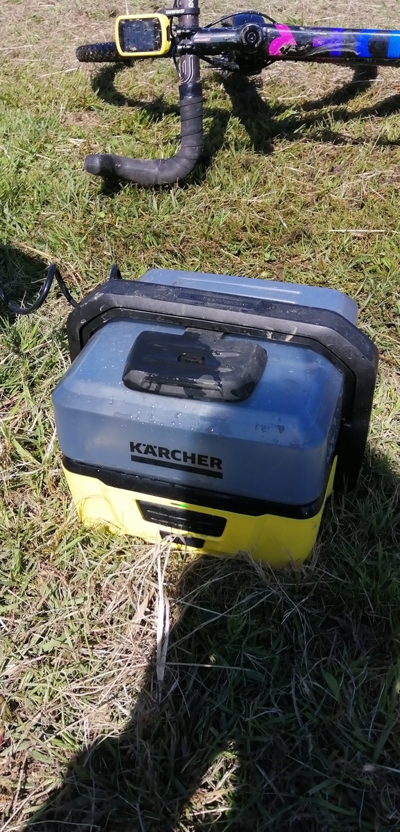MTB/シクロクロス洗車機！ケルヒャーOC3 - Plover Cycles Blog