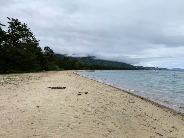 天橋立の海側