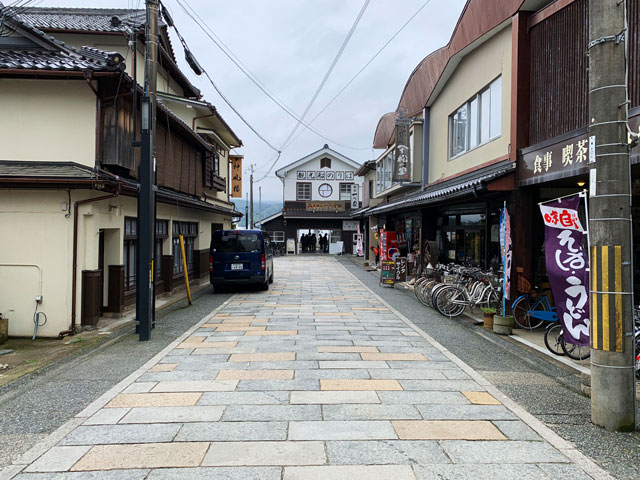 天橋立の北側