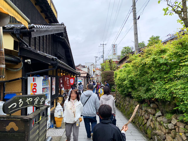 籠神社から傘松公園へ