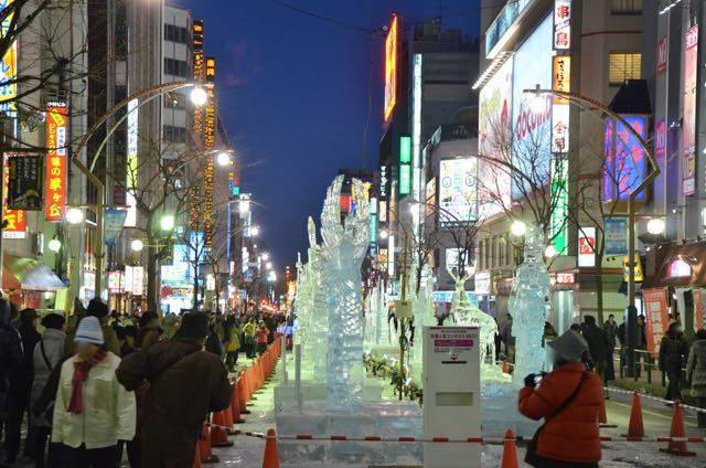 雪まつり　すすきの会場