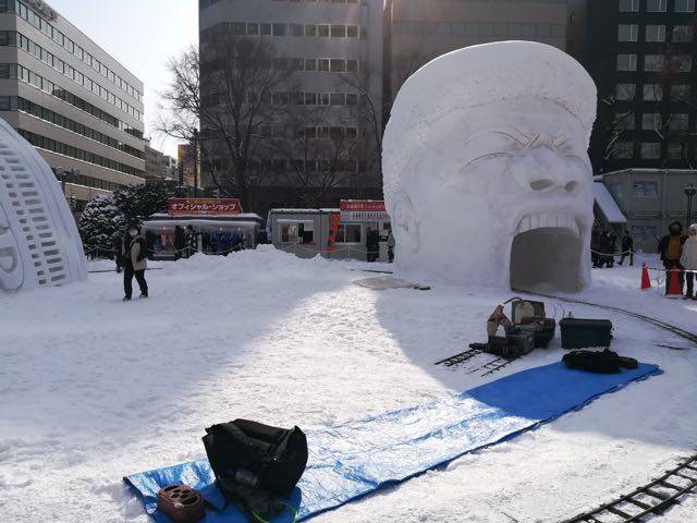 雪まつり　八村塁