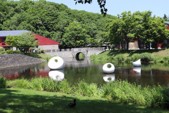 札幌芸術の森　水辺