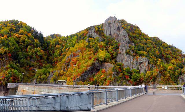 豊平峡ダム　紅葉